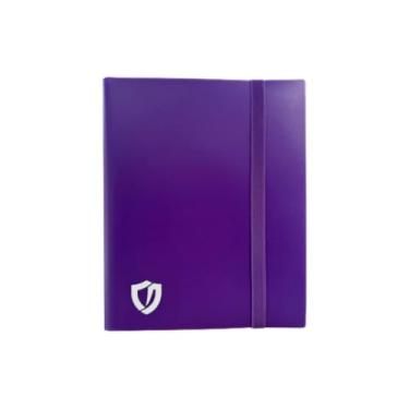 Imagem de Central Album Fichario Pasta 3x3 Roxo 360 Cartas Padrão 20 Folhas
