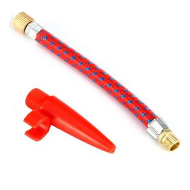 Imagem de Kit Acessórios Para Bomba De Ar Bicos Encher Bolas 5peças pneus boia OBA