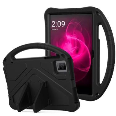 Imagem de Capa infantil para tablet Revvl Tab 5G, capa protetora de espuma EVA para tablet T-Mobile REVVL Tab 5G (2023) de 10,36 polegadas - preta