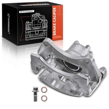 Imagem de A-Premium Conjunto de pinça de freio a disco com suporte compatível com os modelos Chrysler, Dodge e Jeep - Compass/Patriot 2007-2017, 200 2011-2014, Sebring, Cirrus, Avenger, Caliber - Driver