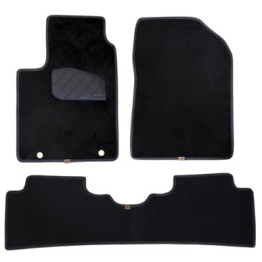 Imagem de Tapete Carpete Para HB20 2021 2022 2023 2024 2025 2026 - Jogo 3 Peças Linha Confort Original Lanzi