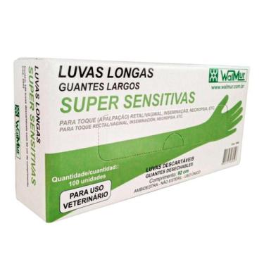 Imagem de Luvas Walmur Super Sensitiva 92 Cm - Cx 100 Un cod 6952