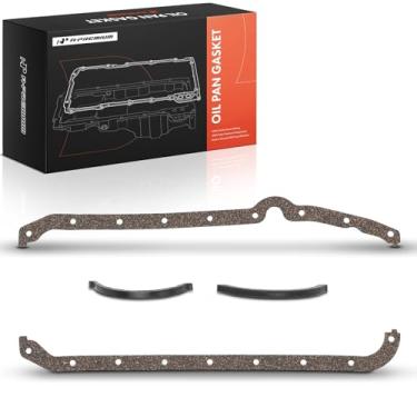 Imagem de A-Premium Conjunto de juntas de cárter de óleo do motor, compatível com Chevrolet Malibu, Impala, Camaro, Corvette, Caprice, Bel Air, C30, C50, C60, C70, C10 C20 Suburban & GMC Jimmy & Oldsmobile