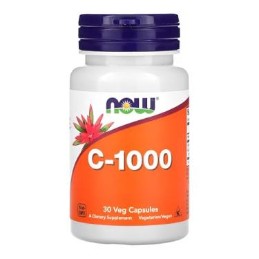 Imagem de NOW Foods Vitamina C-1000 30 Veg Cápsulas Importado
