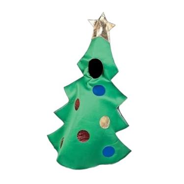 Imagem de MotiveTech Fantasia de árvore de Natal, macacão cosplay para performance de palco, carnaval