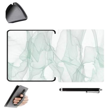 Imagem de GUKSRASO Capa para Kindle Oasis 10ª/9ª Geração (Modelo: CW24WI/S8IN4O) - Compatível com 7 Polegadas, Material TPU à Prova D'água, com Alça de Mão e Caneta Stylus