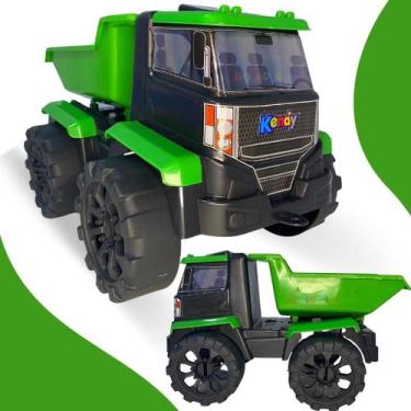 Imagem de Caminhão De Brinquedo Infantil Basculante Caçamba Grande - Europio