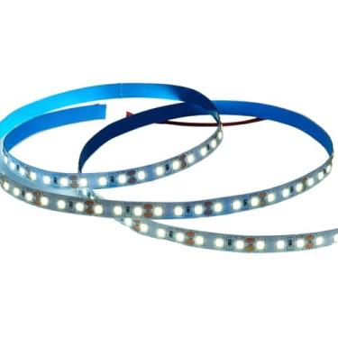 Imagem de Fita LED 120led Por Metro para Perfil IP20 12V 5 Metros Bivolt Com ou Sem Fonte Muito brilhante(1,6500K-Sem Fonte)