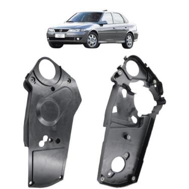 Imagem de Kit Capa Correia Dentada Vectra 2.2 8v 1998 A 2005 - 2MPLASTIC