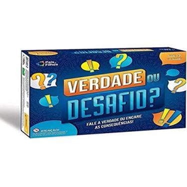 Imagem de Jogo De Tabuleiro Verdade Ou Desafio - PAIS E FILHOS