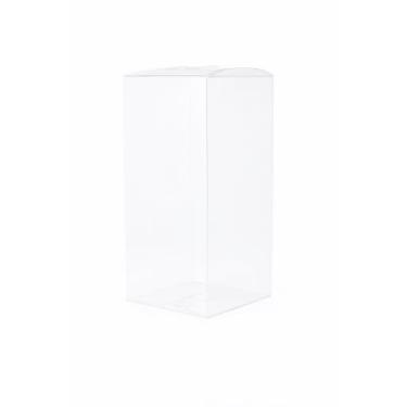 Imagem de 25 Caixas Em Acetato 7x7x18 transparente cristal P/Aromatizador E Sabonetes