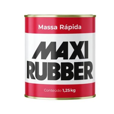 Imagem de Massa Rápida Cinza 1,25kg - MAXI RUBBER