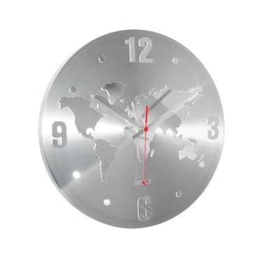 Imagem de ARCHI Monde – Relógio de parede com mapa-múndi