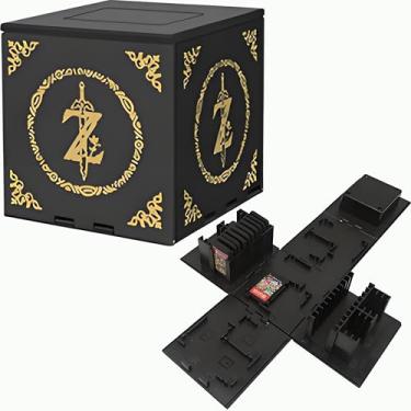 Imagem de Suporte para cartão Switch Game – Caixa de armazenamento compacta com 41 compartimentos para Nintendo Switch 2/Switch/OLED/Lite Cartuchos – Acessório de viagem rígido para meninas, meninos e jogadores