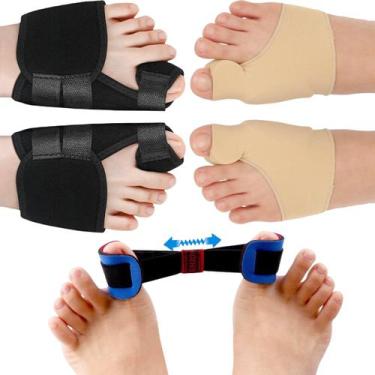 Imagem de Kit 5 pçs Protetor Corretor Joanete alivio da dor Cód-118 - SWG, PRETO