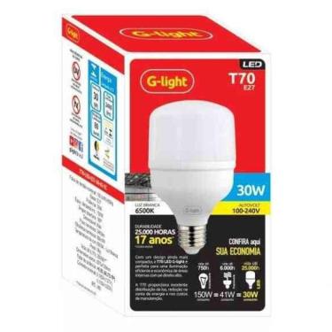 Imagem de Lâmpada Bulbo Led Ence T70 30w E27 6500k G-light