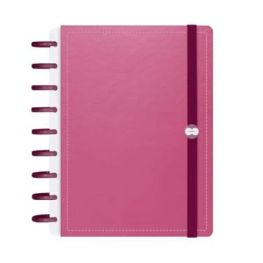 Imagem de Caderno Iscool Disc Inteligente 140 Folhas Solid Metallic Mauve M+