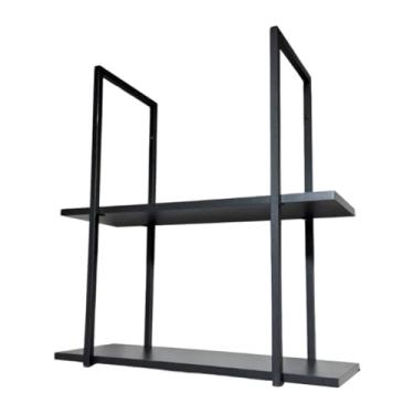 Imagem de Prateleira Suspensa Estilo Industrial Nicho Cozinha Aurora - ÉdeCasaMóveis