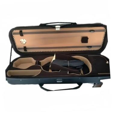 Imagem de Estojo De Violino De Espuma Oblonga Fino Acabamento Tamanho 4/4 Estojo para instrumento de violino