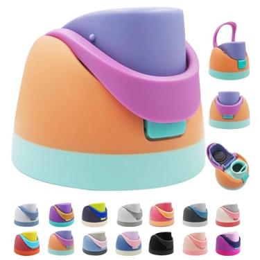 Imagem de Tampa de substituição para Owala Freesip, tampa superior de garrafa de água de um botão compatível com Owala Cup 473 ml 680 g 947 g 1,134 g, acessório de tampa de substituição sem BPA para Owala Free