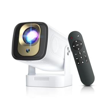 Imagem de Salange [Foco Automático / Keystone] Projetor Inteligente Com Wi-Fi E Bluetooth 5.4, Projetores Nativos 1080P 4K, Curto Alcance Aplicativos Integrados, Android 11, Mini Portátil Hy260Pro