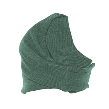 Imagem de Generic Capuz para cães, protetores de cabeça silenciosos, espessos, abafadores de ouvido, protetores de orelha macios para secar, banhar e cuidar, Verde