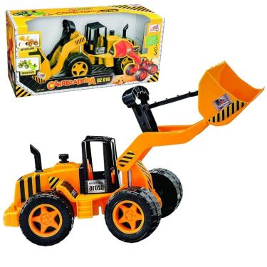 Imagem de Mega Trator Carregadeira DZ016 - Caminhão Máquina Pá Carregadeira Carrinho Carro Grande Articulada - PANAMI
