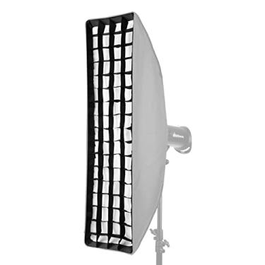 Imagem de Fita de fotografia Softbox Grade favo mel Acessórios fotográficos pretos para produtos retrato Reflector com design fecho loop Nylon dobrável