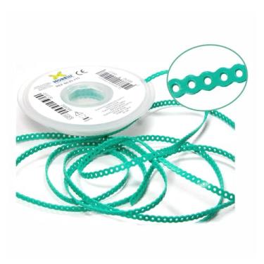 Imagem de Elástico Borrachinha Aparelho Ortodôntico Corrente Curto 1.5 metros