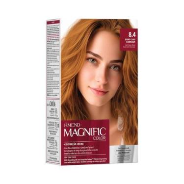 Imagem de Coloração Magnific Color 8.4 Loiro Claro Acobreado Amend
