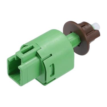 Imagem de A ABSOPRO Interruptor de lâmpada de freio nº 8434069075 Interruptor de controle do pedal de freio para Toyota Land Cruiser 2008-2020 Plástico Verde Marrom