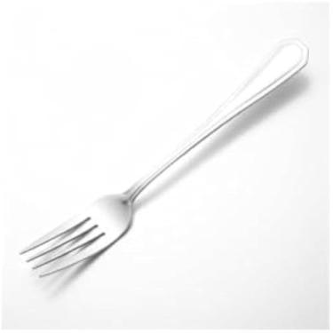 Imagem de Garfo para sobremesa de aco inoxidavel, ideal para refeicoes, delicado e pratico, polido.