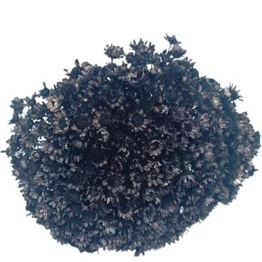 Imagem de Buquê de 300 Flores Secas Sempre Viva Mosquitinho – Mini Florzinhas Naturais para Arranjos e Decoração(Preta)