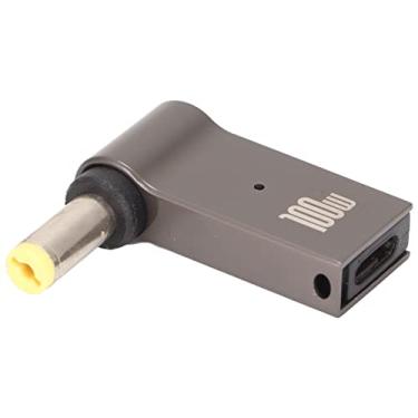 Imagem de RiToEasysports Laptop Laptop USB Tipo C Fêmea I Adapper DC Adaptador 100w da Fonte de Alimentação Fabing para Escritório/estudo, Material Durável (5,5 * 1,7 mm)