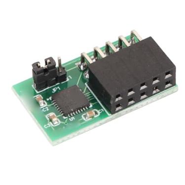 Imagem de Pissente 10pin Spi TPM 2.0 Módulo de Segurança TPM 2.0 Módulo de Criptografia para AOM 9670V S Com Infineon SLB9665 para Autenticação de TXT