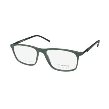 Imagem de Lightec 30267l Armação de óculos/óculos feitos à mão acetato plástico glamoroso, Verde/preto, 52-16-145
