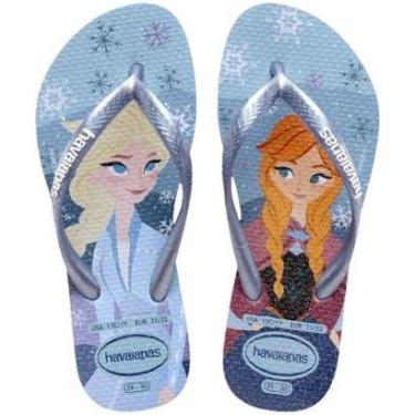 Imagem de Chinelo Infantil Slim Kids Havaianas Prince Glitter Original-Feminino