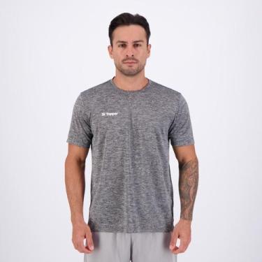 Imagem de Camiseta Topper Treino Classic Cinza, M