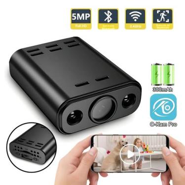 Imagem de Câmera Interna WiFi De 5MP Com Bateria Integrada Detecção Humana Visão