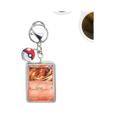 Imagem de Chaveiro Acrílico Pokémon Charizard Venusaur Blastoise Mewtwo Brinqued