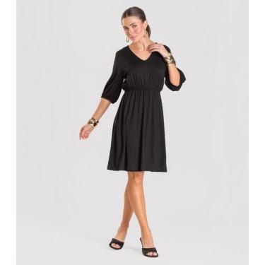 Imagem de Vestido Feminino Select Preto, P, Preto