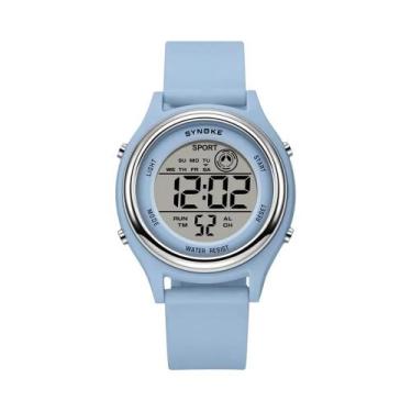 Imagem de Relógio Esportivo Digital Colorido, À Prova D'água E Resistente a Choq
