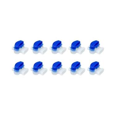 Imagem de Conectores De Cabo Elétrico À Prova d'Água Com 3 Furos Para Robô Corta