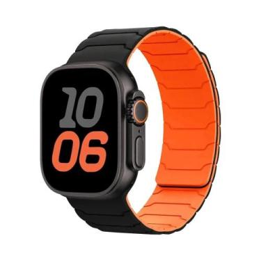 Imagem de Pulseira Magnética De Silicone Para Apple Watch Ultra 2 Série 10 9 8 7