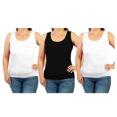 Imagem de Blusa Regata ONG Kit com 3 peças RE01