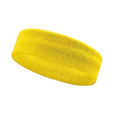 Imagem de Faixa De Suor Unissex Em Tecido Atoalhado Para Tênis, Corrida, Basquet