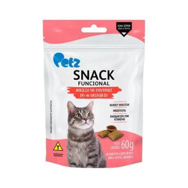 Imagem de Snack Petz Funcional Controle do Ph Urinário para Gatos 60g