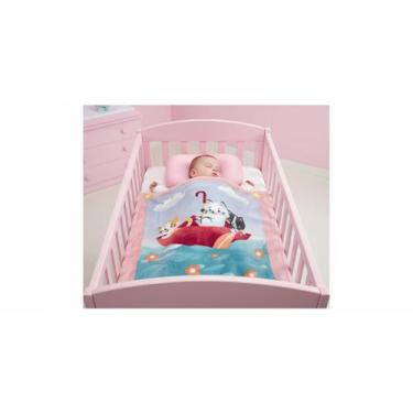 Imagem de Cobertor Bebê Raschel Plus Antialérgico 90x110cm Macio Jolitex - JOLIT