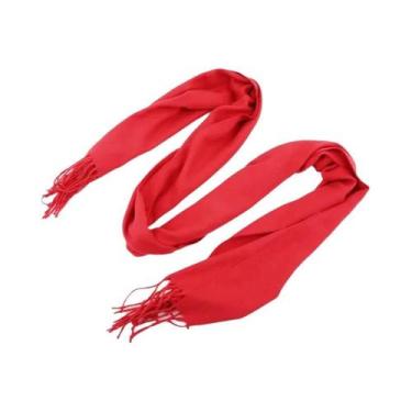 Imagem de Cachecol De Lã Cashmere Macio E Quente Para Mulheres E Homens, Xale Lo