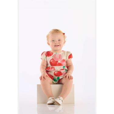 Imagem de Macaquinho Algodão Linho Cereja Up Baby-Feminino